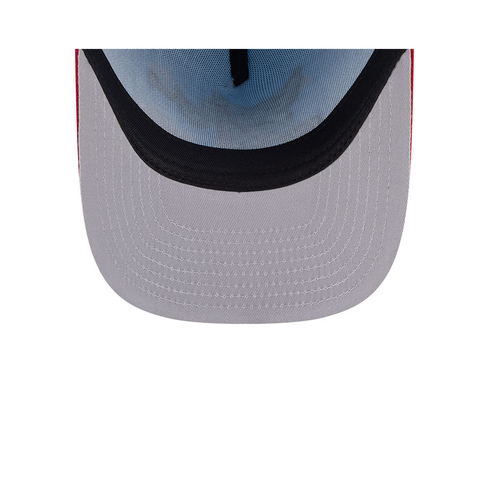 Anaheim Angels New Era CARTOON SERIES A-Frame 9Fifty Snapback MLB Hat - Sky/Red
