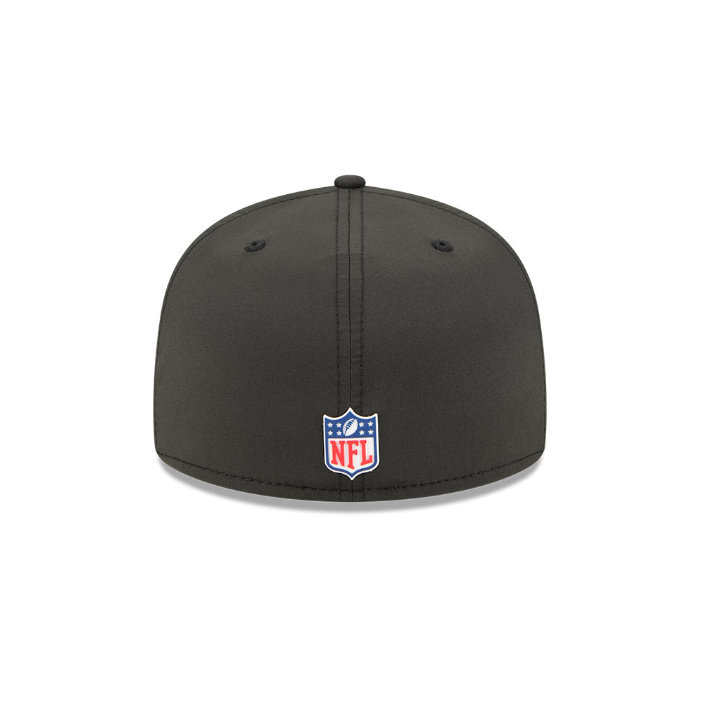 Baltimore Ravens New Era 2025 Official NFL Sideline 59FIFTY Fitted Hat - Black