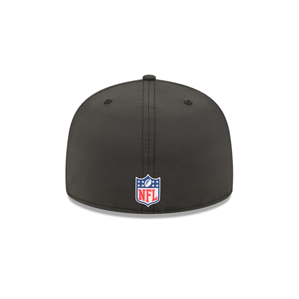 Pittsburgh Steelers New Era 2025 Official NFL Sideline 59FIFTY Fitted Hat - Black