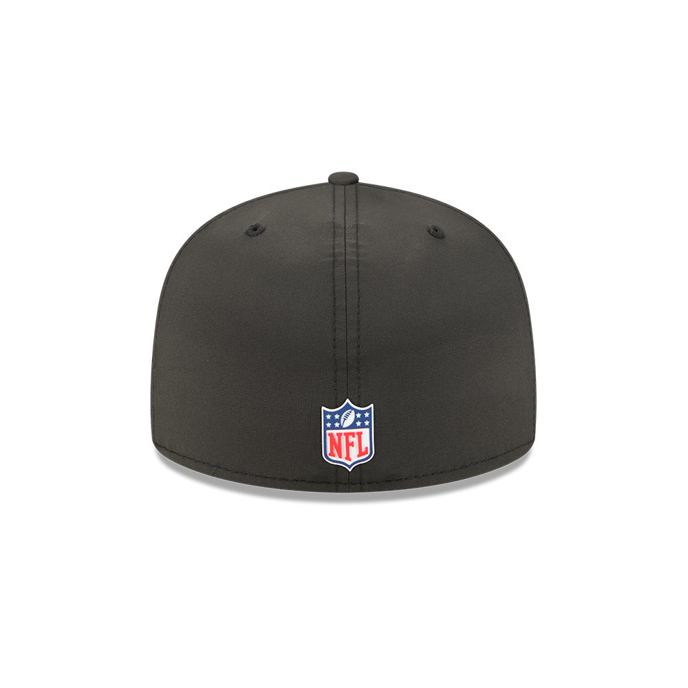 Philadelphia Eagles New Era 2025 Official NFL Sideline 59FIFTY Fitted Hat - Black