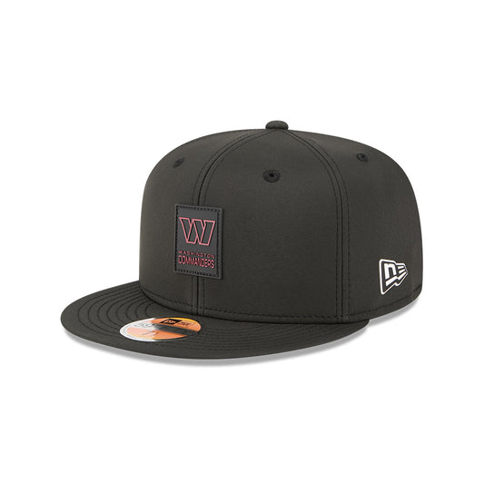Washington Commanders New Era 2025 Official NFL Sideline 59FIFTY Fitted Hat - Black