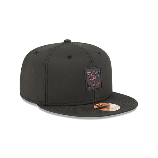 Washington Commanders New Era 2025 Official NFL Sideline 59FIFTY Fitted Hat - Black