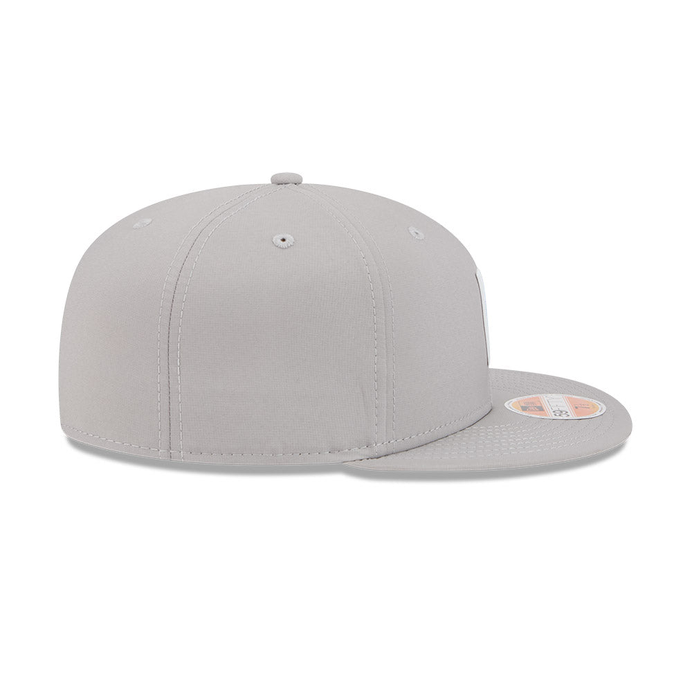 Detroit Lions New Era 2025 Official NFL Sideline 59FIFTY Fitted Hat - Gray