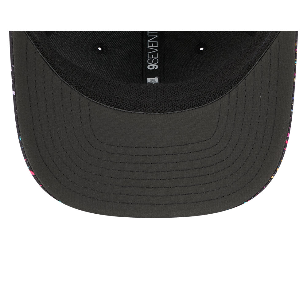 Philadelphia Eagles New Era 2025 NFL Crucial Catch 9SEVENTY Adjustable Hat - Black