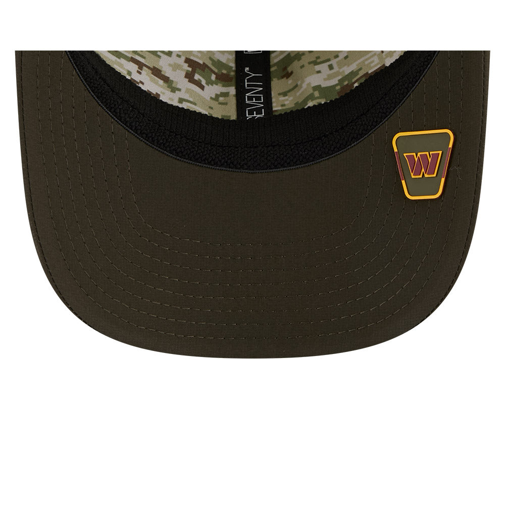 Washington Commanders New Era 2025 Salute to Service 9SEVENTY Adjustable Hat - Green