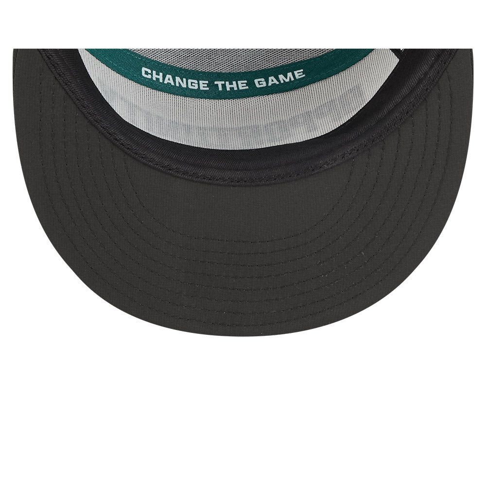 Philadelphia Eagles New Era 2025 Inspire Change Split Panel 9FIFTY Snapback Hat - White/Black/Green