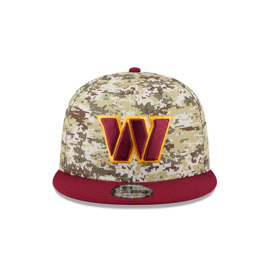 Washington Commanders 2025 Salute to Service Fan Gear 9FIFTY Snapback Hat = Camo