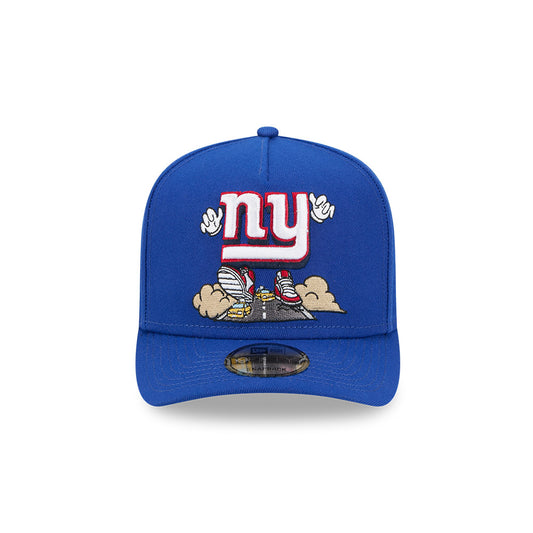 New York Giants New Era CARTOON SERIES 9FIFTY A-Frame Snapback NFL Hat - Royal