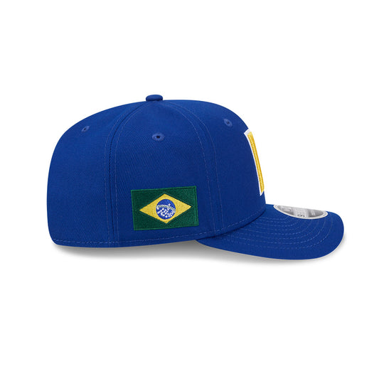 BRAZIL Baseball New Era 2026 World Baseball Classic 9Seventy Adjustable Hat - Royal