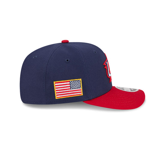 USA Baseball New Era 2026 World Baseball Classic 9Seventy Adjustable Hat - Navy/Red