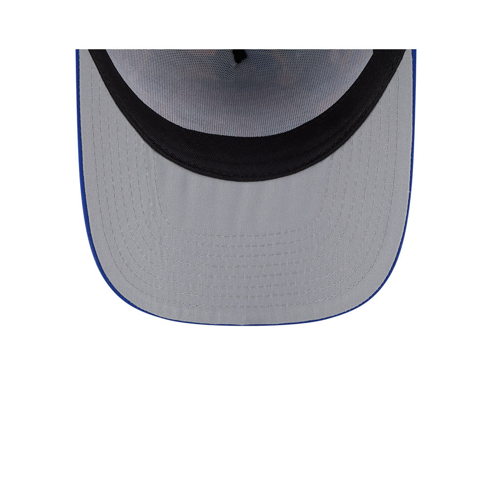 New York Knicks NBA LEAVES New Era 9Fifty A-Frame Snapback Hat - Real Leaves/Royal
