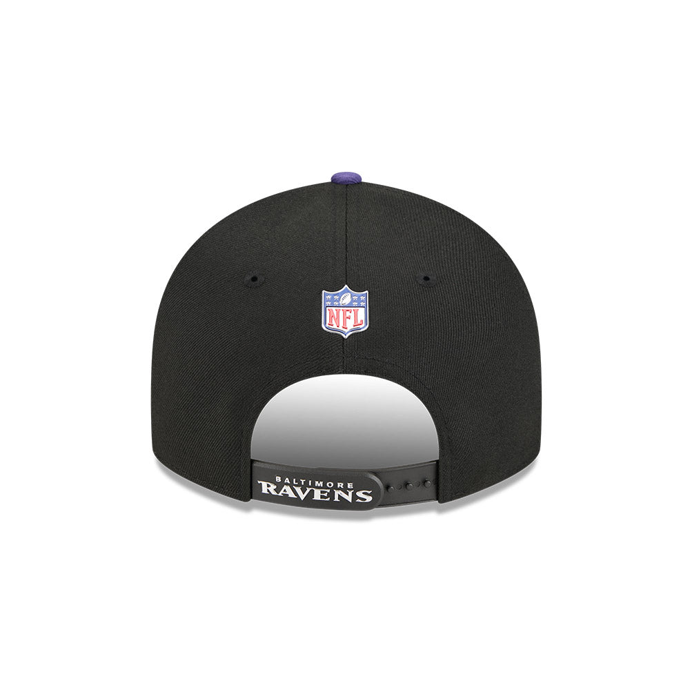 Baltimore Ravens New Era 2026 NFL Draft On Stage Pre-Curved 9FIFTY Snapback Hat - Purple/Black
