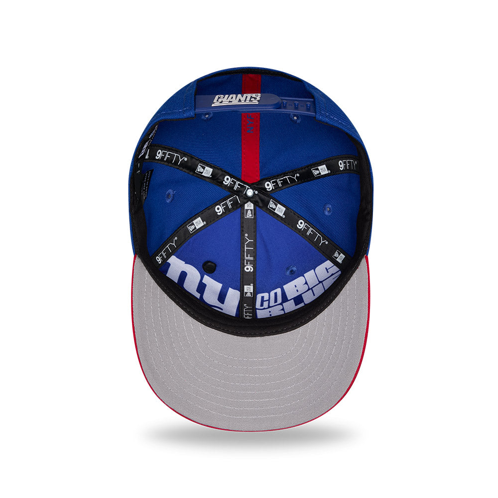 New York Giants New Era 2026 NFL Draft On Stage Pre-Curved 9FIFTY Snapback Hat - Royal/Red