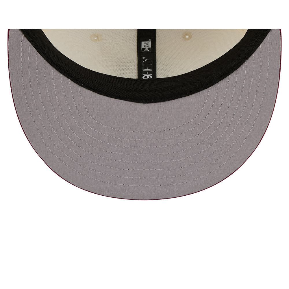 Washington Commanders New Era 2026 NFL Training Camp 9FIFTY Adjustable Hat - Cream/Burgundy