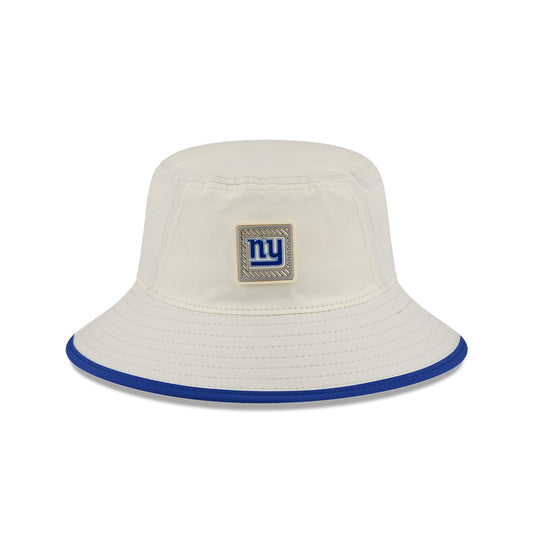 New York Giants New Era 2026 NFL Training Camp Sport Bucket Hat - Cream