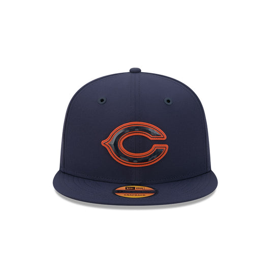Chicago Bears New Era 2026 NFL Sideline Secondary 9FIFTY Snapback Hat - Navy