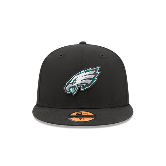 Philadelphia Eagles New Era 2026 Official NFL Sideline 59FIFTY Fitted Hat - Black