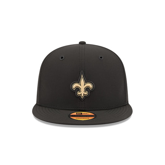 New Orleans Saints New Era 2026 NFL Sideline 9FIFTY Snapback Hat - Black