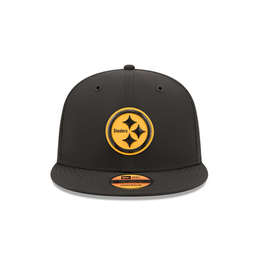 Pittsburgh Steelers New Era 2026 NFL Sideline 9FIFTY Snapback Hat - Black