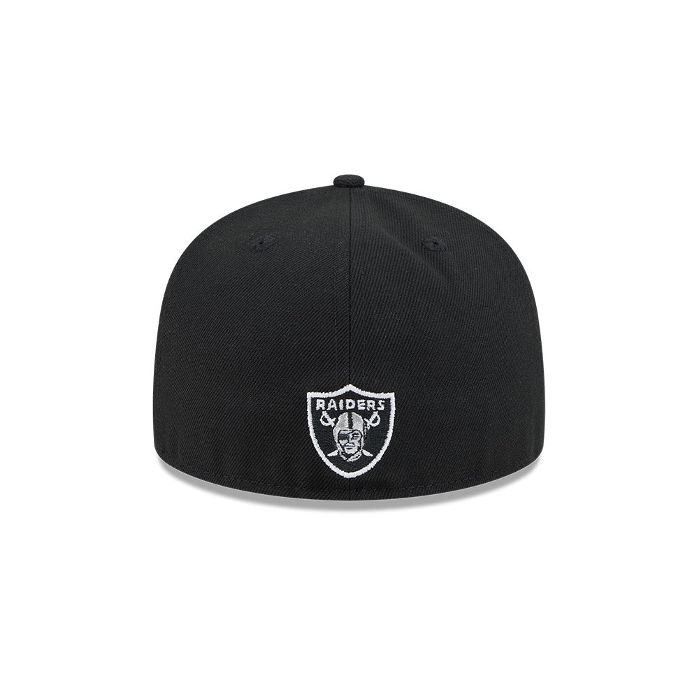 Las Vegas Raiders "RHINESTONE" Exclusive New Era 59Fifty Fitted Hat - Black