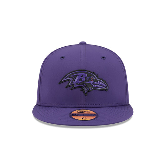 Baltimore Ravens New Era 2026 Official NFL Sideline 59FIFTY Fitted Hat - Purple