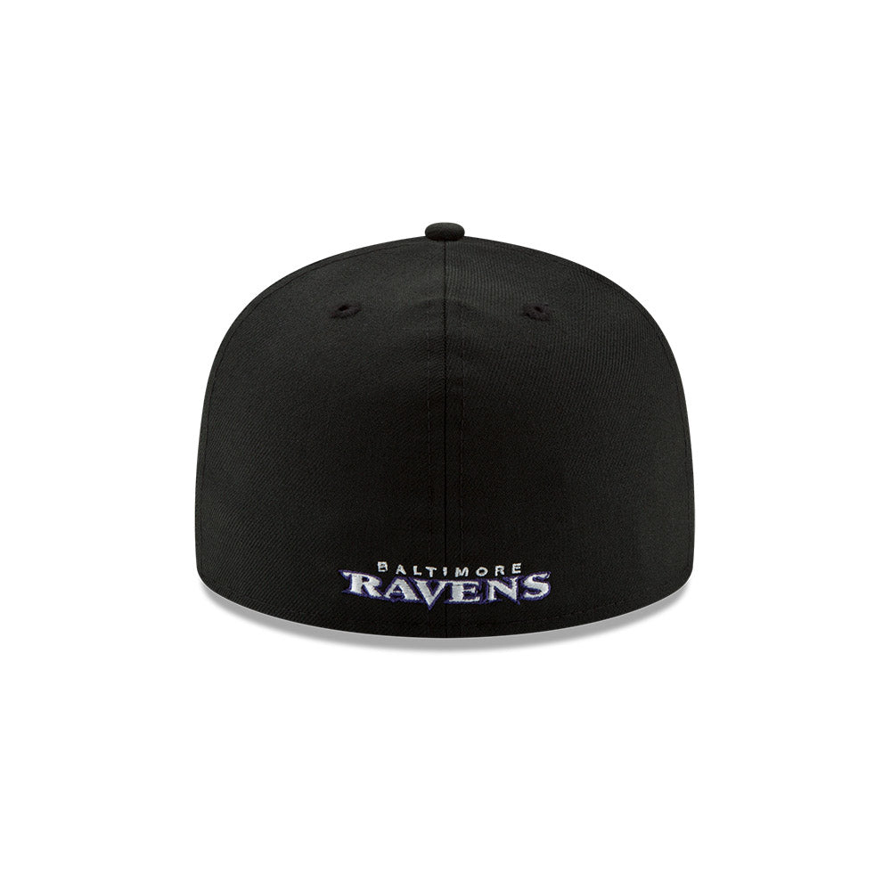 Baltimore Ravens TEAM CLASSIC New Era 59Fifty Fitted Hat - Black/Purple