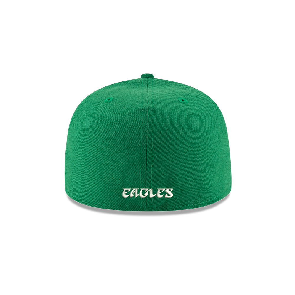 Philadelphia Eagles New Era Throwback 59Fifty Fitted Hat - Kelly Green