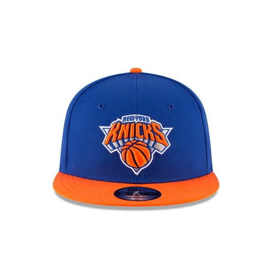 New York Knicks New Era NBA CLASSIC 2TONE 9FIFTY Snapback Hat – Royal /Orange