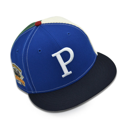 Pittsburgh Pirates “SPORT" Pinwheel Exclusive New Era 59Fifty Fitted Hat - Royal/Chrome/Cilantro/Black