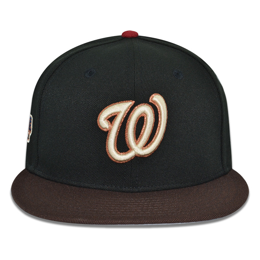Washington Nationals "THE WITCHER" Exclusive New Era 59Fifty Fitted Hat - Black/Burntwood
