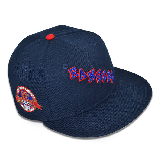 New York Rangers "BROADWAY CHAMPS" Exclusive New Era 59Fifty Fitted Hat - Ocean Side