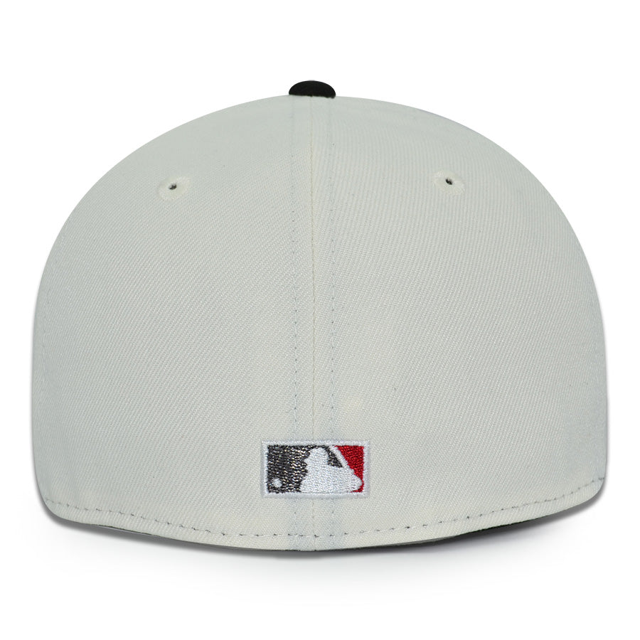 Baltimore Orioles "SHATTERED O'S" Exclusive New Era 59Fifty Fitted Hat - Chrome/Flight Orange