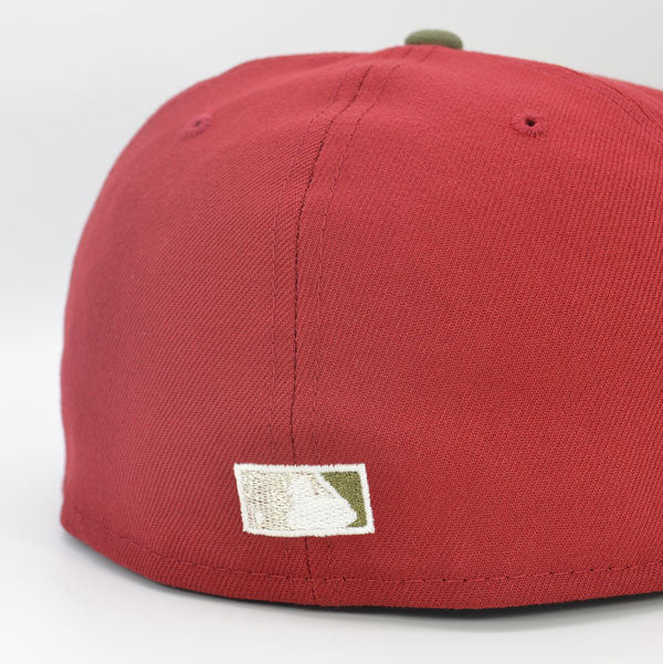 Washington Nationals RFK 45 YEARS Exclusive New Era 59Fifty Fitted Hat - Brick/Olive