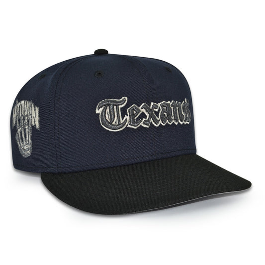 Houston Texans "H-TOWN BLITZ" Exclusive New Era 59Fifty Fitted Hat - Navy/Black