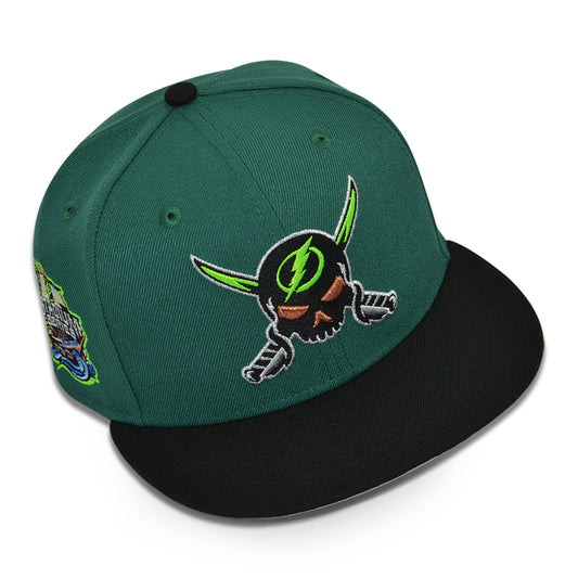 Tampa Bay Lightning "FLYING DUTCHMAN" Exclusive New Era 59Fifty Fitted Hat - Emerald/Black