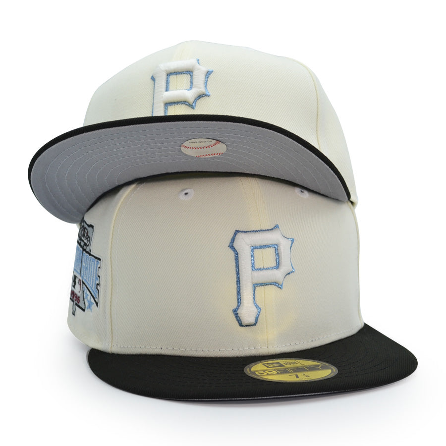 Pittsburgh Pirates 1996 ALL-STAR GAME Exclusive New Era 59Fifty Fitted Hat - Chrome/Black