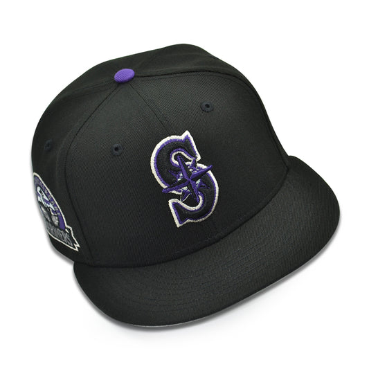 Seattle Mariners "SAIBOT" Exclusive New Era 59Fifty Fitted Hat - Black