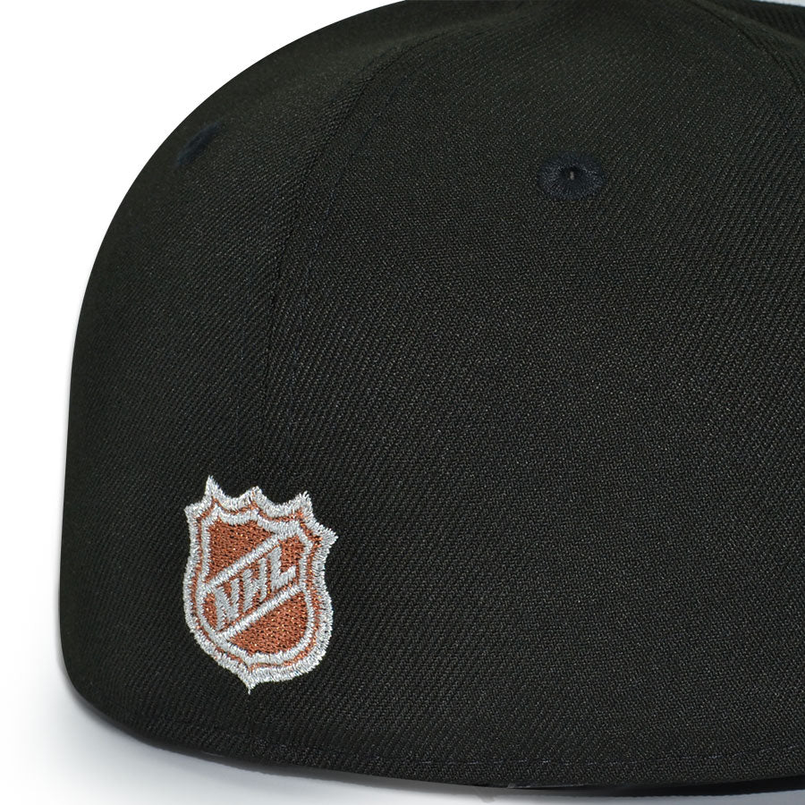 Philadelphia Flyers "FLY HIGH" Exclusive New Era 59Fifty Fitted Hat - Black/Walnut