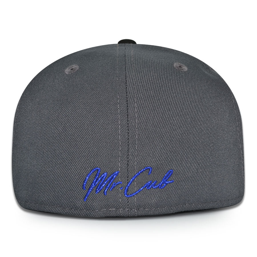 Chicago Cubs "BIG C CUBS" Exclusive New Era 59Fifty Fitted Hat - Graphite/Black