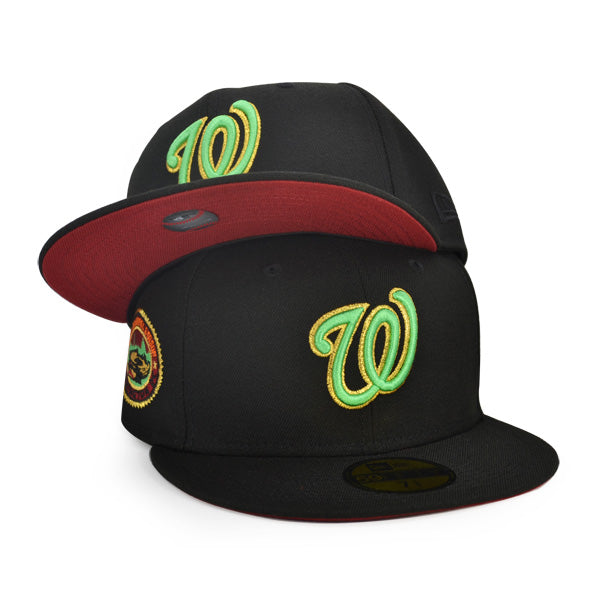 Washington Nationals 2008 INAUGURAL Exclusive New Era 59Fifty Fitted Hat - Black