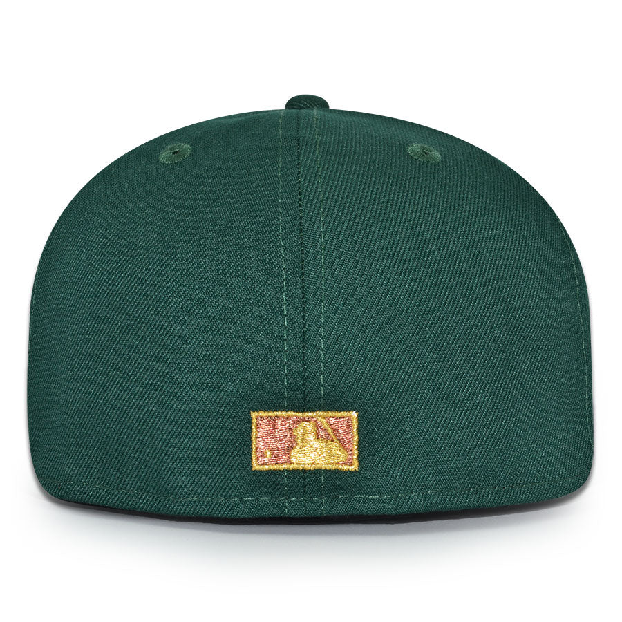 Houston Astros "THE LEGACY" Exclusive New Era 59Fifty Fitted Hat - Dark Green/Walnut
