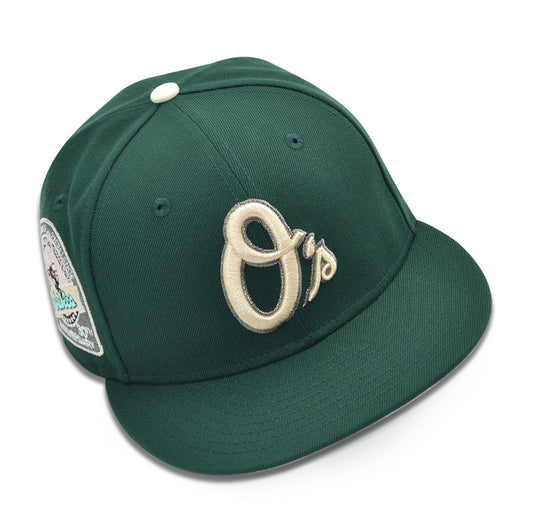 Baltimore Orioles "CHARM CITY 2.0" Exclusive New Era 59Fifty Fitted Hat - Dark Green