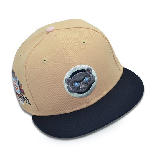 Chicago Cubs "INOSUKE" Exclusive New Era 59Fifty Fitted Hat - Candid Pecan/Navy