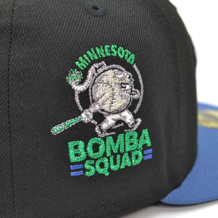 Minnesota Twins "BIG TICKET" Exclusive New Era 59Fifty Fitted Hat - Black/Indigo