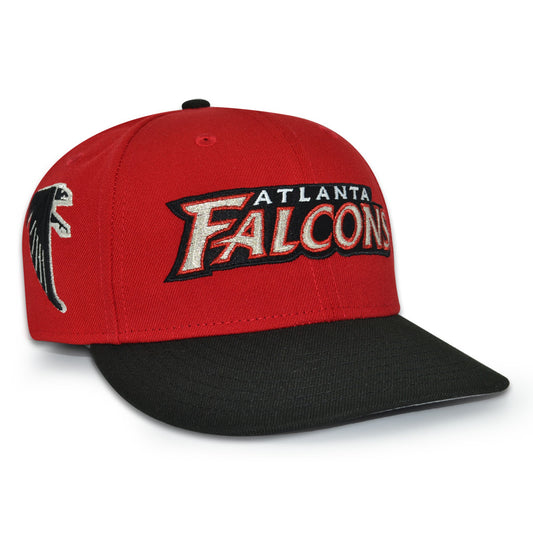 Atlanta Falcons "RETRO" Throwback Exclusive New Era 59Fifty Fitted Hat - Scarlet/Black