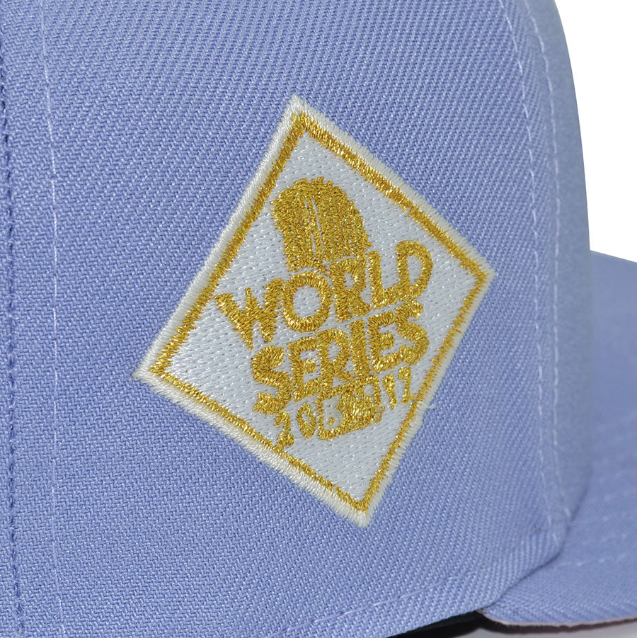 Houston Astros "MY HEART" Exclusive New Era 59Fifty Fitted Hat - Lavender/Pink UV