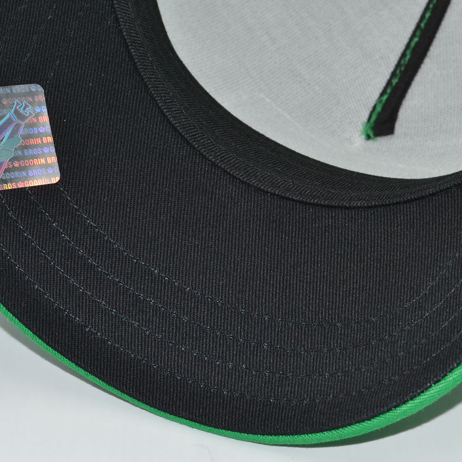 THE CASH COW Goorin Bros Mesh Trucker Snapback Hat - Green