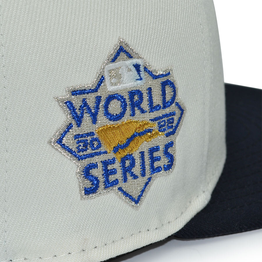 Houston Astros "HAT on HAT" Exclusive New Era 59Fifty Fitted Hat - Chrome/Navy