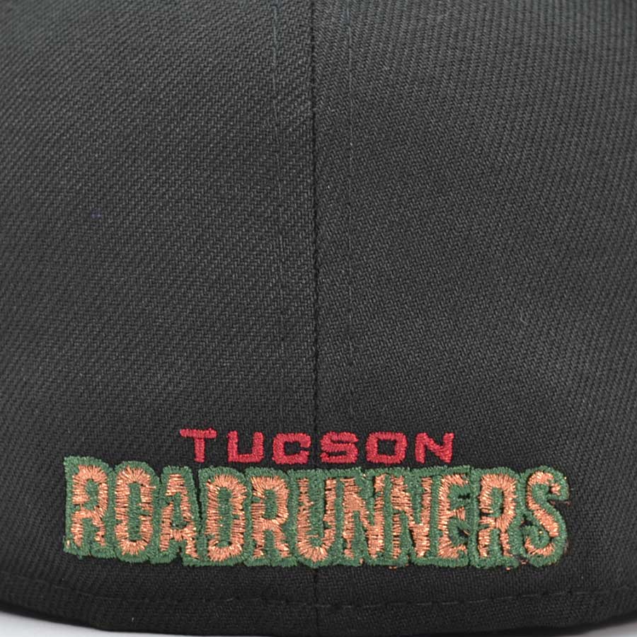 Tucson Roadrunners 5TH ANNIVERSARY Exclusive New Era 59Fifty AHL Fitted Hat - Black/Purple
