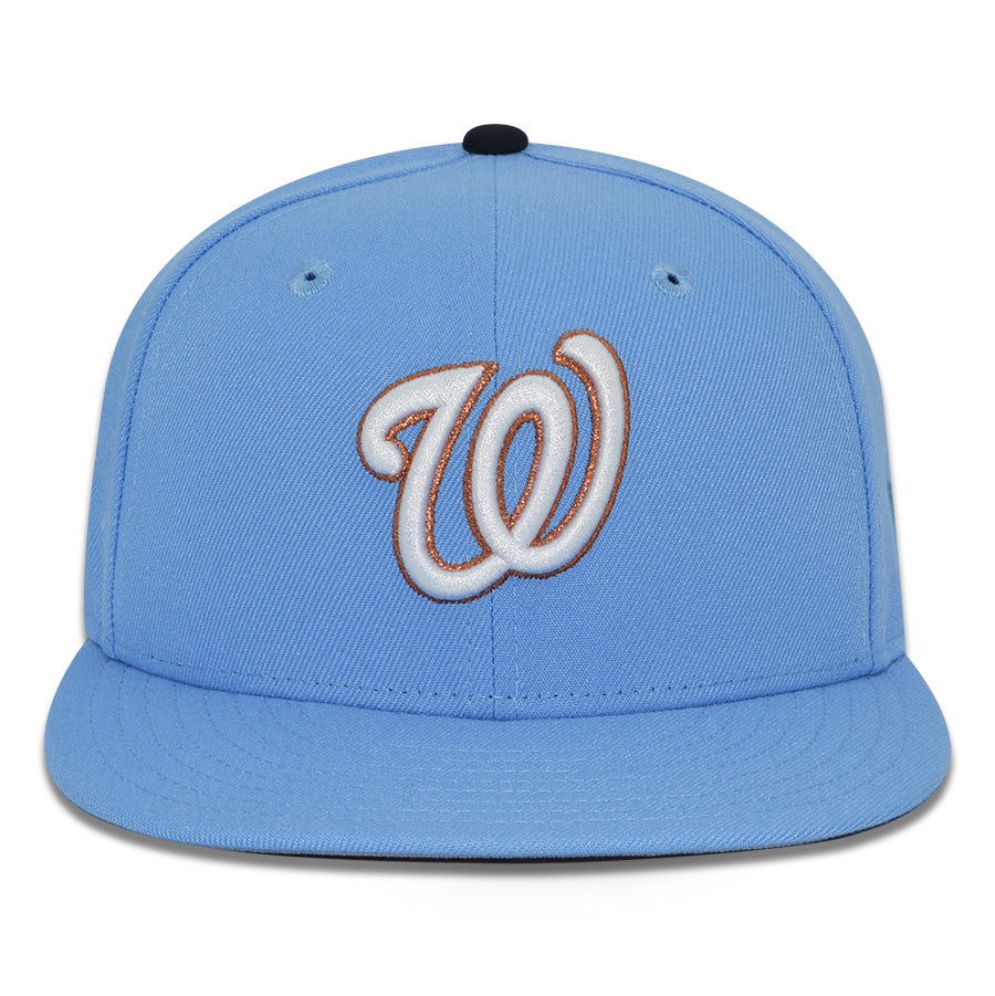 Washington Nationals "WHEELHOUSE" Exclusive New Era 59Fifty Fitted Hat -Steel Blue